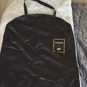 Balmain x H&M Black Garment Bag